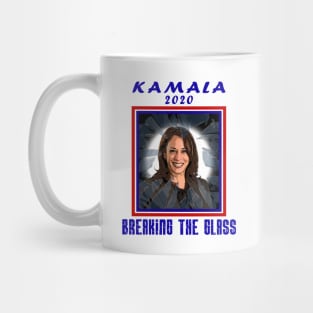 Kamala Harris breaking the glass 2020 Mug